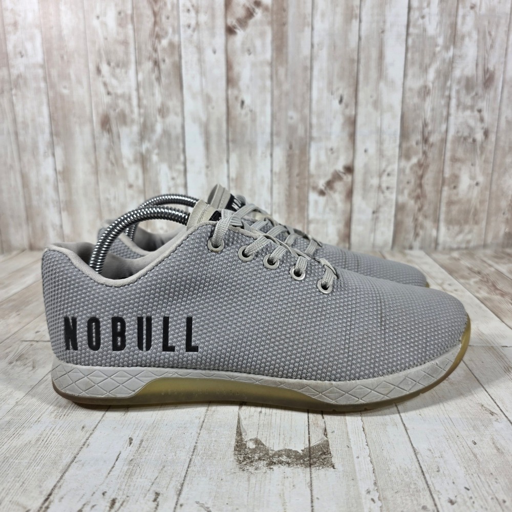NOBULL Outwork Trainer Grey SuperFabric Gum Sole‎ Women 10 Men 8.5 Cross